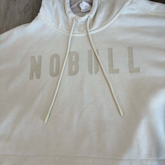 Nobull Pullover Hoodie Sweater Women’s Size XL Ivory - Picture 10 of 11